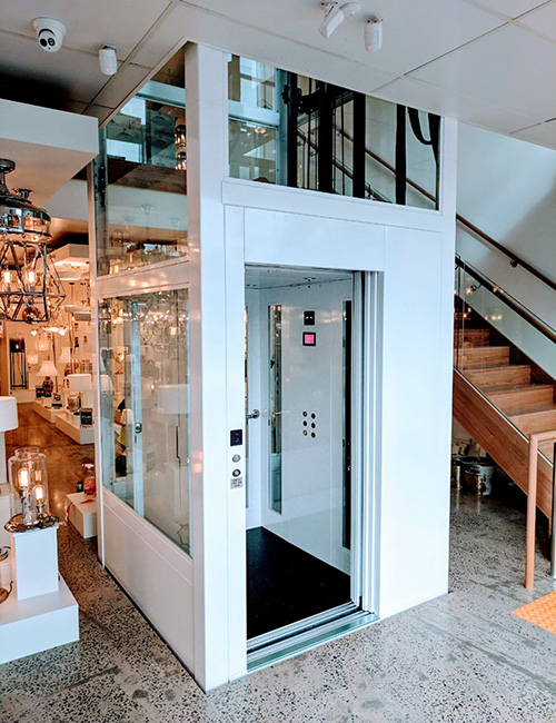 Beacon Lighting Commercial Lift Installation