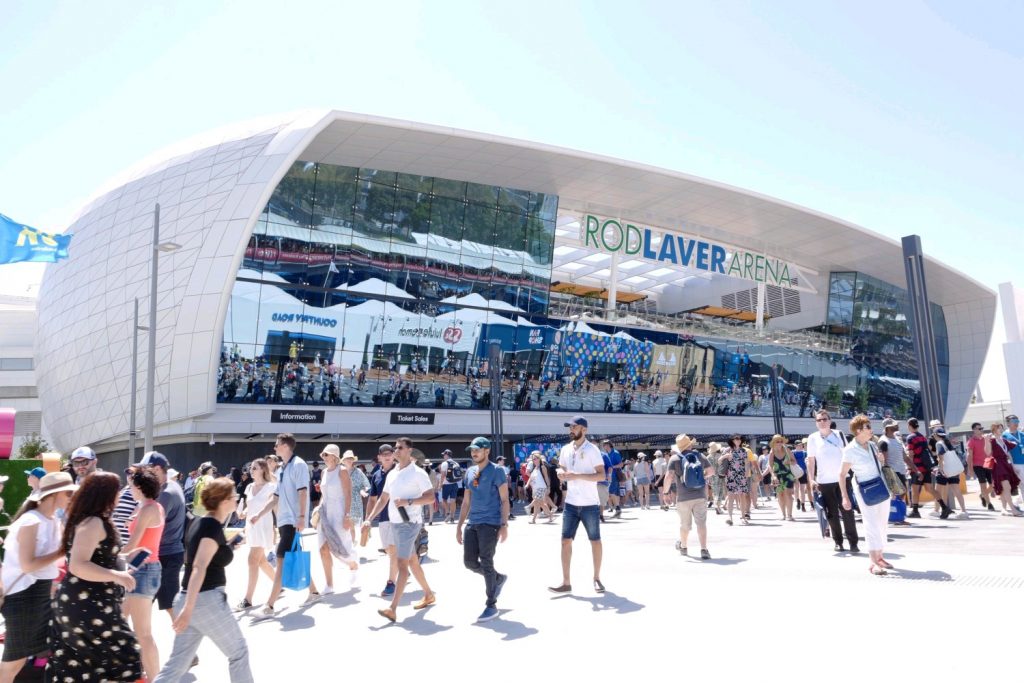 commercial lift for rod laver arena main